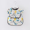 Children's hood baby waterproof saliva eats shoes, men and women, summer children, painting, feeding rice
