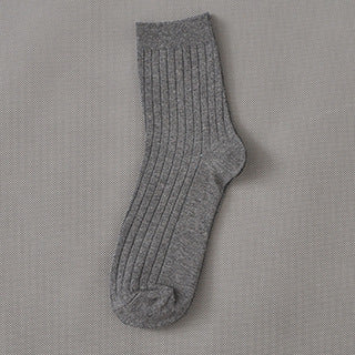 Aimin new men's business socks pure color strip sweat-sweat-proof men's tube socks Zhuji socks wholesale