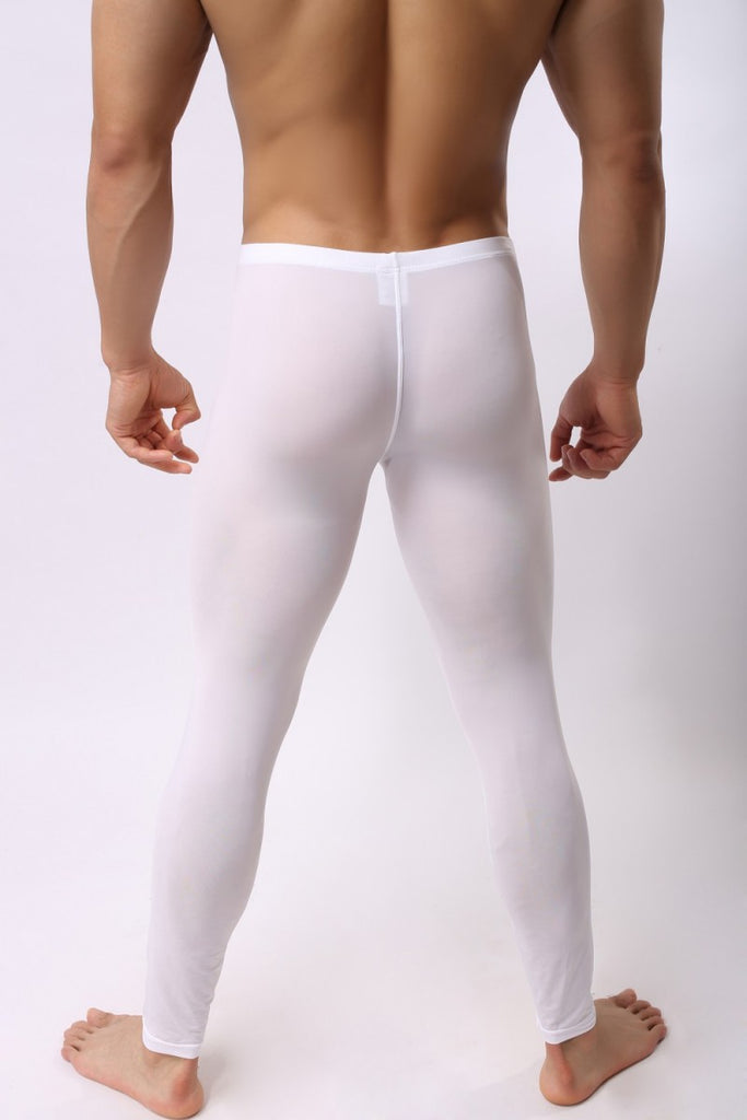 Men's leggings warm pants ultra-thin ice silk autumn pants homework pants Amazon AliExpress WX012CK