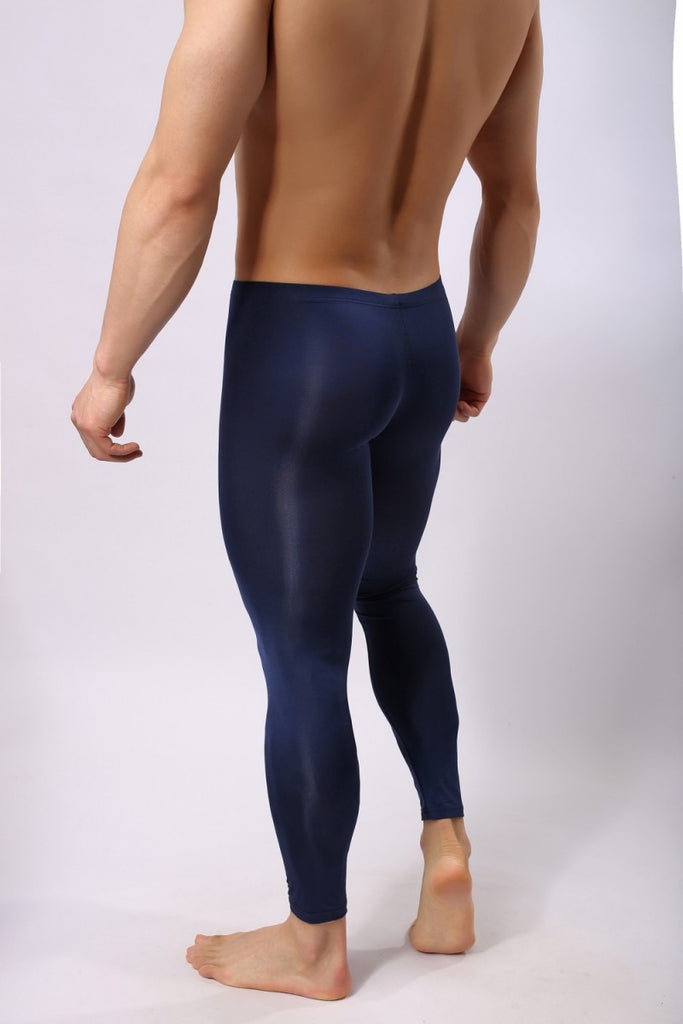 Men's leggings warm pants ultra-thin ice silk autumn pants homework pants Amazon AliExpress WX012CK