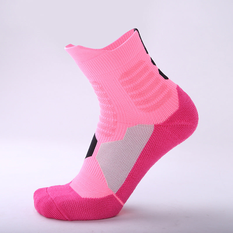 Name-gun men and women elite basketball socks anti-skid shock shock spring and summer sports socks thick towels in stockings wholesale socks