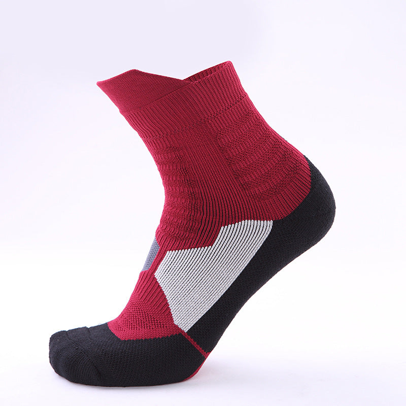 Name-gun men and women elite basketball socks anti-skid shock shock spring and summer sports socks thick towels in stockings wholesale socks