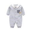 Baby suede spring and autumn cotton A category spring female baby clothes 8 male 7 haha two months 6 months romper