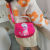 Girl children's bag princess fashion bag Eisa laser Messenger bag handbag beauty baby mini jelly bag