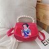 Girl children's bag princess fashion bag Eisa laser Messenger bag handbag beauty baby mini jelly bag