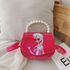 Girl children's bag princess fashion bag Eisa laser Messenger bag handbag beauty baby mini jelly bag