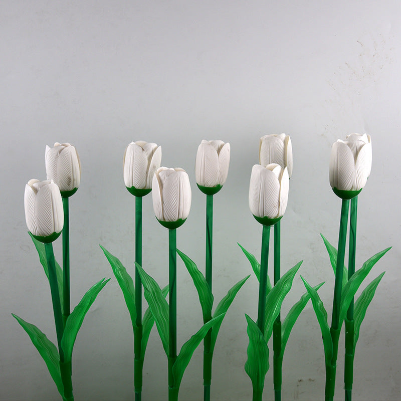 Manufacturers customized LED silicone tulips lamp outdoor landscape square land lantern light engineering bright park light