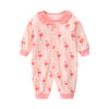 Baby suede spring and autumn cotton A category spring female baby clothes 8 male 7 haha two months 6 months romper