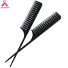 Factory direct supply resistant high temperature anti-static handmade electric wood comb-dyed hair styling rational comb comb hair tail hair salon cut hair new