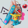 Cartoon Sweater Picksku doll Keychain pendant bag small cartoon key chain red creative bag cute