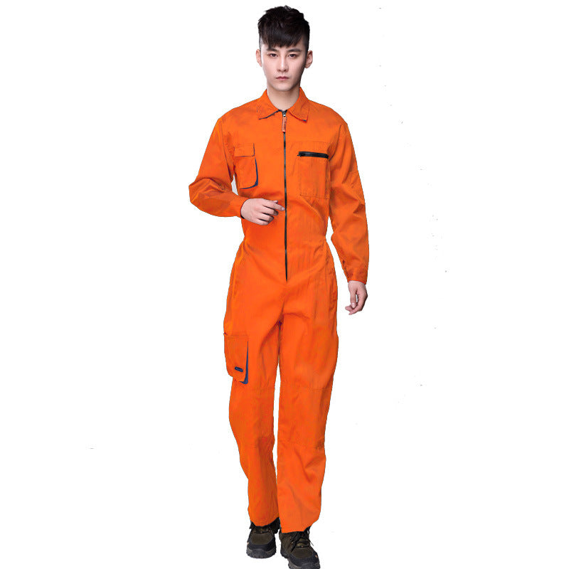 Auto 4S shop custom one-piece suit men's tooling uniform labor insurance auto repair mechanic repair dust-proof suit one-piece work clothes suit