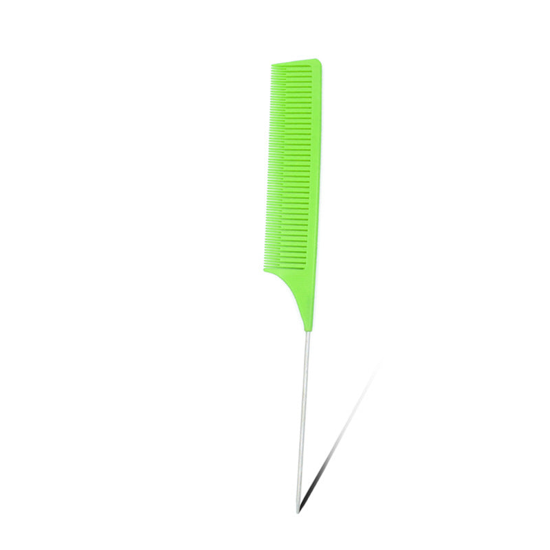 Factory direct supply of new high-temperature anti-static small steel needle cutting tailed comb hair comb hair stylist