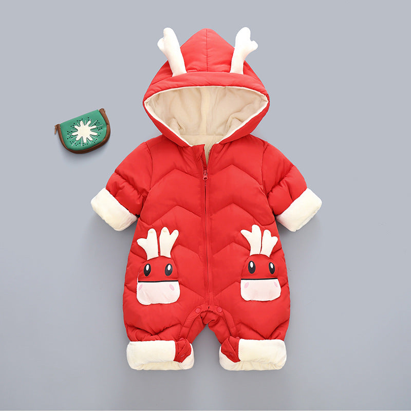 Newborn baby clothes winter climbing clothes baby