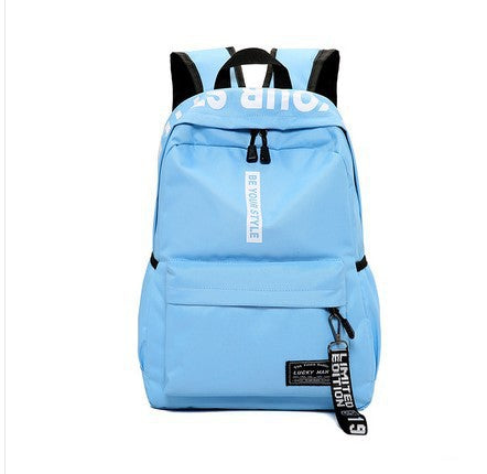 2020 new school bag men and women Korean version of the original high school high school students backpack fashion trend campus shoulder bag