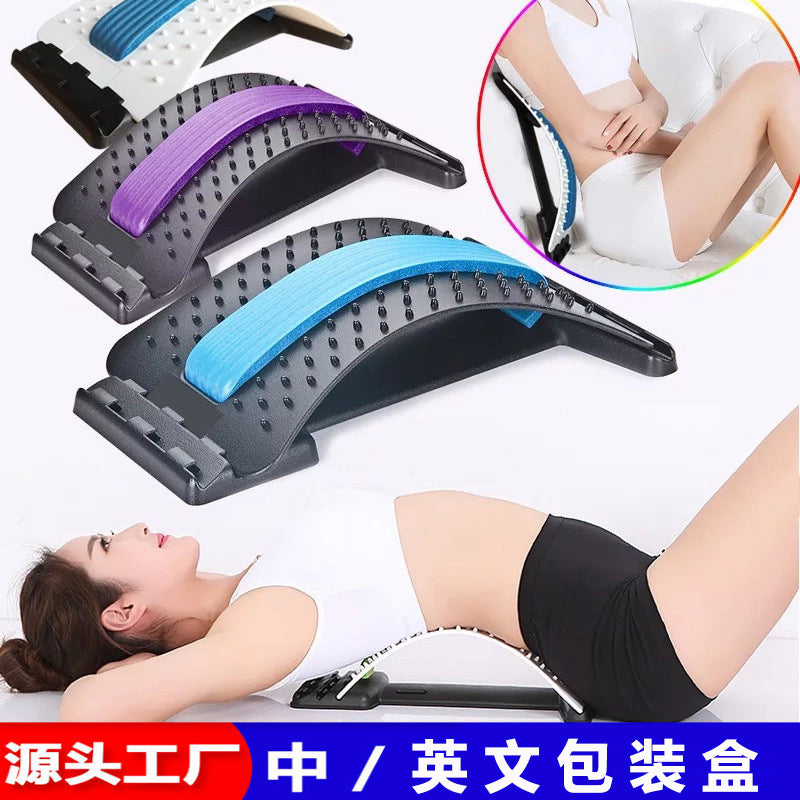 Lumbar spine stretcher corrector lumbar disc lumbar strain protrusion massage lumbar massager home back pain