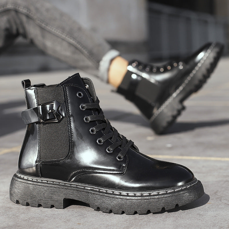 Martin boots men's boots autumn and winter 2021 new boots men's high-top leather boots cross-border Chelsea boots explosion models