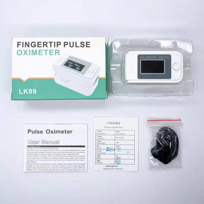 Cross-border explosion models TFT screen finger tip LK87-LK89 clip-based oxime pulse detection heart rate pulse tester CE