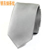 Wholesale Korean men's tie 6cm fashion British casual wedding groom tie red black collar with male