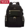 TUMI Titting two shoulder bag female 196300 nylon with real skin large capacity waterproof computer backpack travel bag