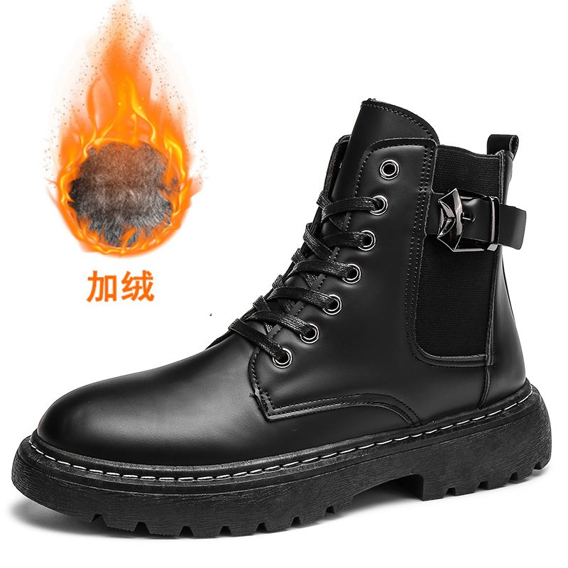 Martin boots men's boots autumn and winter 2021 new boots men's high-top leather boots cross-border Chelsea boots explosion models