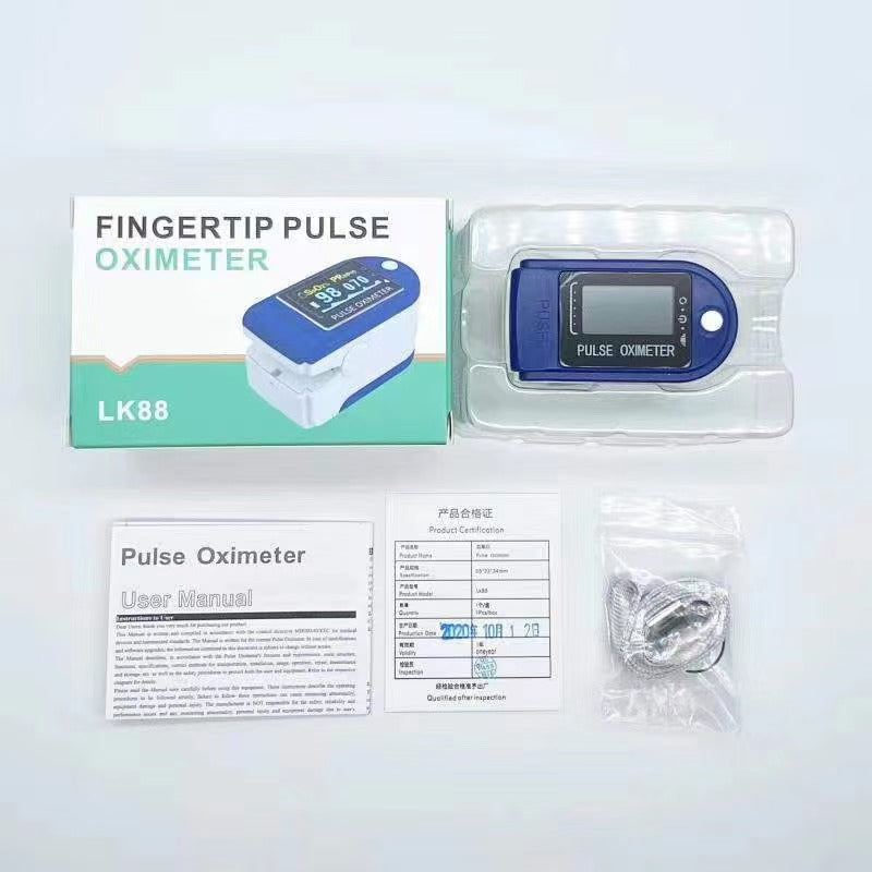 Cross-border explosion models TFT screen finger tip LK87-LK89 clip-based oxime pulse detection heart rate pulse tester CE