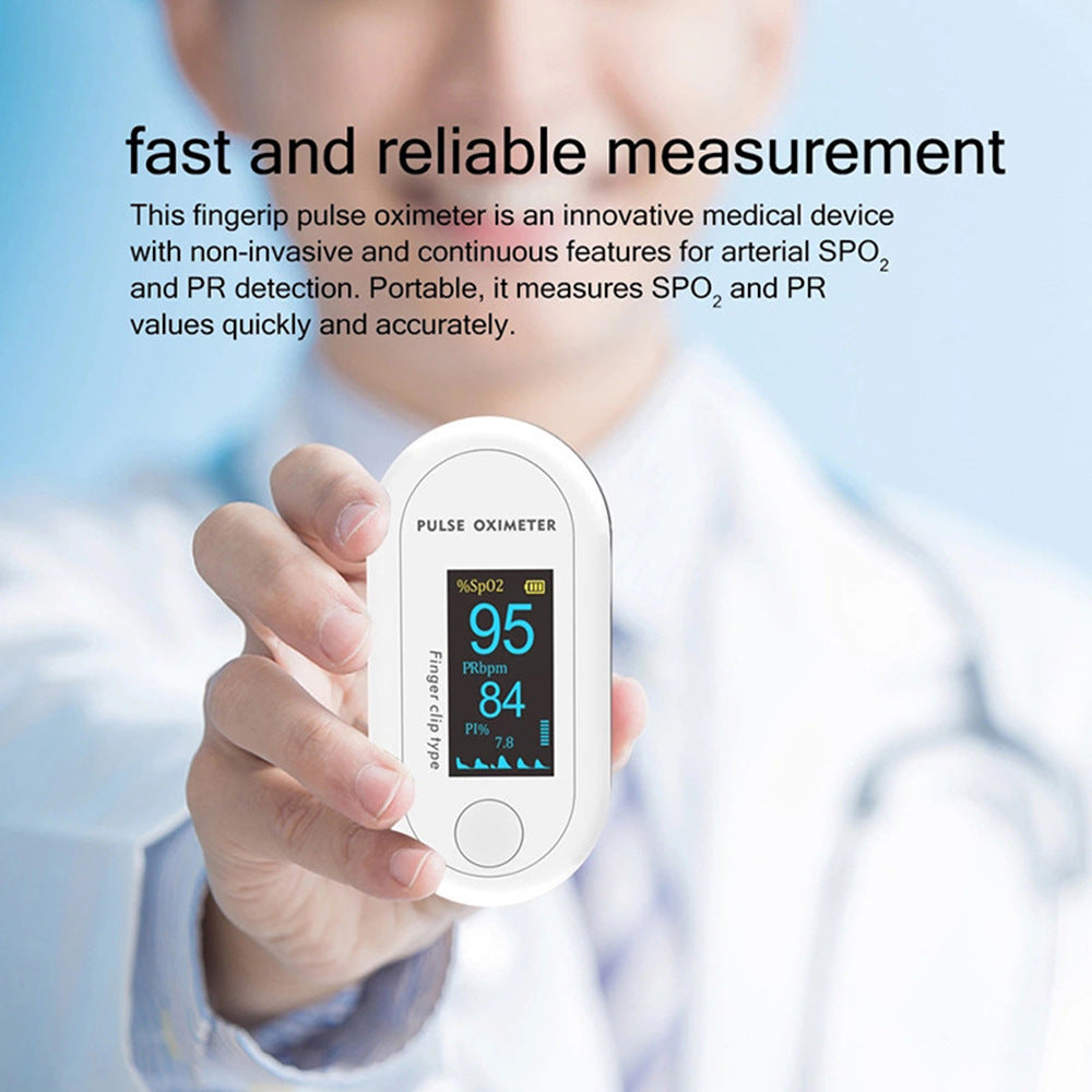 Foreign trade spot finger-type oxygen oxygen saturation monitor finger tip pulse heart rate blood oxime