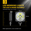 New car work light mini square 21 lamp white yellow burst off-road vehicle light motorcycle spotlight work light