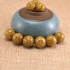 Gold foil ball beads beads DIY King Kong Xiyue Bodhi necklace jewelry standby ball accessories wholesale