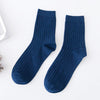 Aimin new men's business socks pure color strip sweat-sweat-proof men's tube socks Zhuji socks wholesale