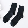 Aimin new men's business socks pure color strip sweat-sweat-proof men's tube socks Zhuji socks wholesale