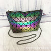 5 8 lightning irregular diamond night light women's shoulder bag Japanese and Korean fashion color chain Messenger bag