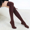 Lolita LOLITA girls and legs over knee stockings college wind bow ribbons ladies socks 86121