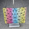 5 8 lightning irregular diamond night light women's shoulder bag Japanese and Korean fashion color chain Messenger bag