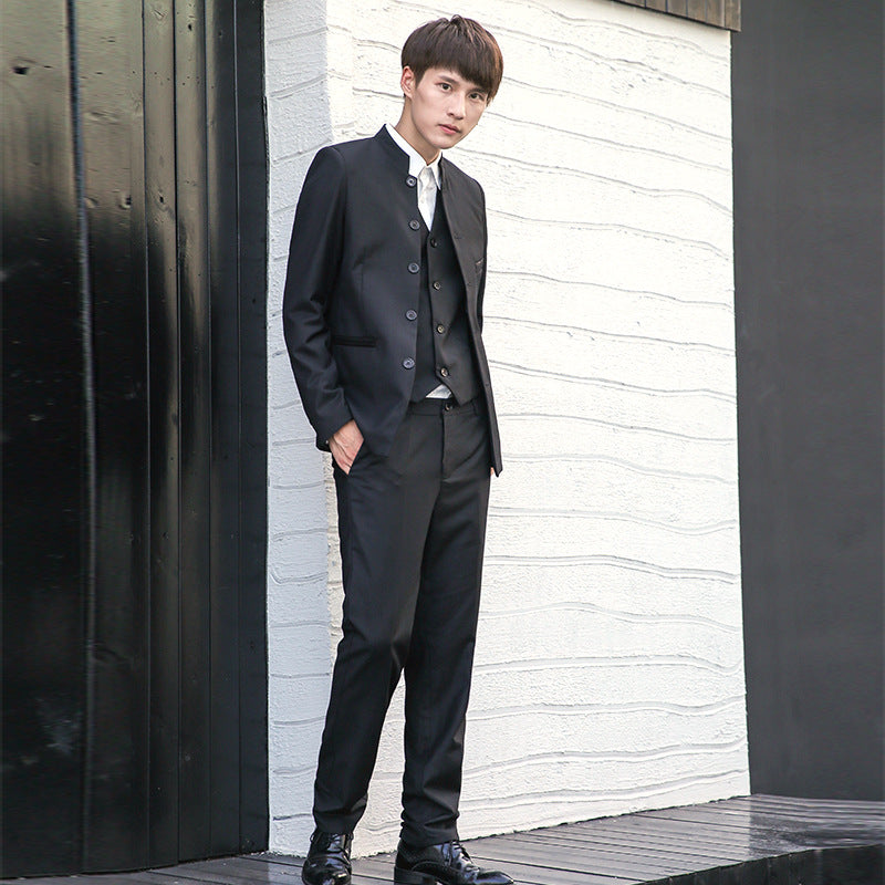 2021 spring new Korean version of the slim casual suit men's men's suits set manufacturers a generation