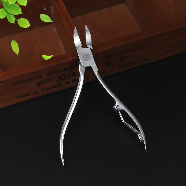 Exhibition stainless steel armor trench nail nail clamp cut foot toen hair thread dead leather pliers 8717 hawk jigsuit