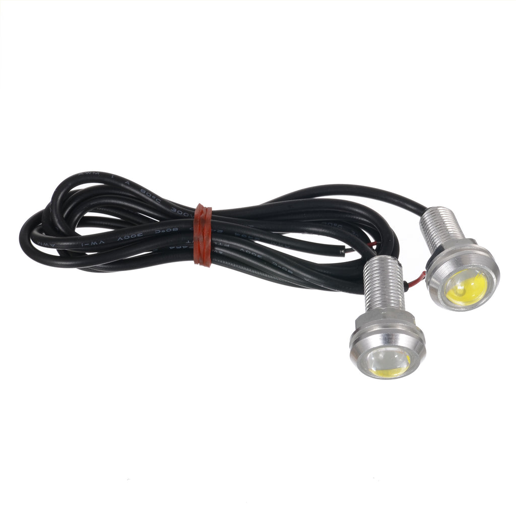 Car LED light 18mm eagle eye lamp 9W thin rogue screw counterattack light waterproof LED light light