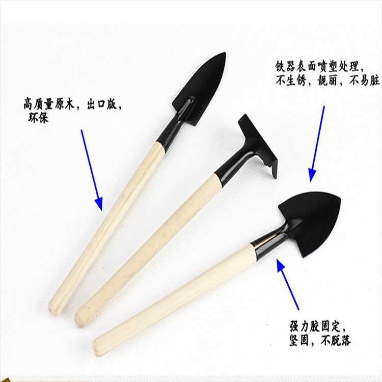 Gardening Tools Three-piece DIY Multi-Meat Floral Planting Shovel Tool