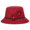 Hat spring and summer middle-aged ladies sunshade clever blossom pots in Chinese style hats fashion hats wholesale