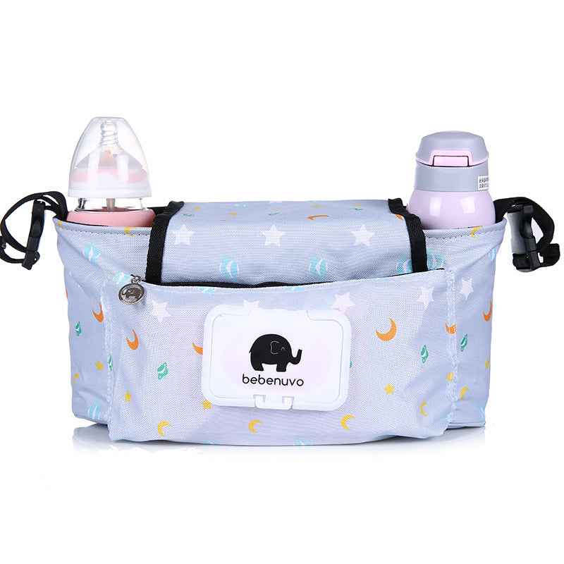 Baby car storage bag Mummy children's cart hanging bag hanging hook children's car hanging bag accessories baby storage bag 12