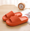 2021 Summer Thick Platform Bathroom Home Slippers Women Fashion Soft Sole EVA Indoor Slides Woman Sandals Non-slip Flip Flops