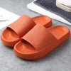 Women Thick Platform Slippers Summer Beach Eva Soft Sole Slide Sandals Leisure Men Ladies Indoor Bathroom Anti-slip Shoes