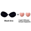 Sexy Sujetador Women's bra Invisible Push Up Bra Self-Adhesive Silicone Seamless Front Closure Sticky Backless Strapless Bra