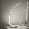 Acrylic Iron Curved Modern Spiral LED