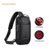 Fashion Crossbody Bag For Men Waterproof USB Multifunction Male Shoulder Bag Anti-Theft mens cross body bag bandolera hombre