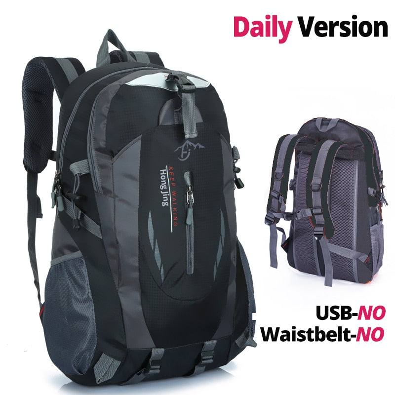 Quality Nylon Waterproof Travel Backpacks Men Climbing Travel Bags Hiking Backpack Outdoor Sport School Bag Men Backpack Women