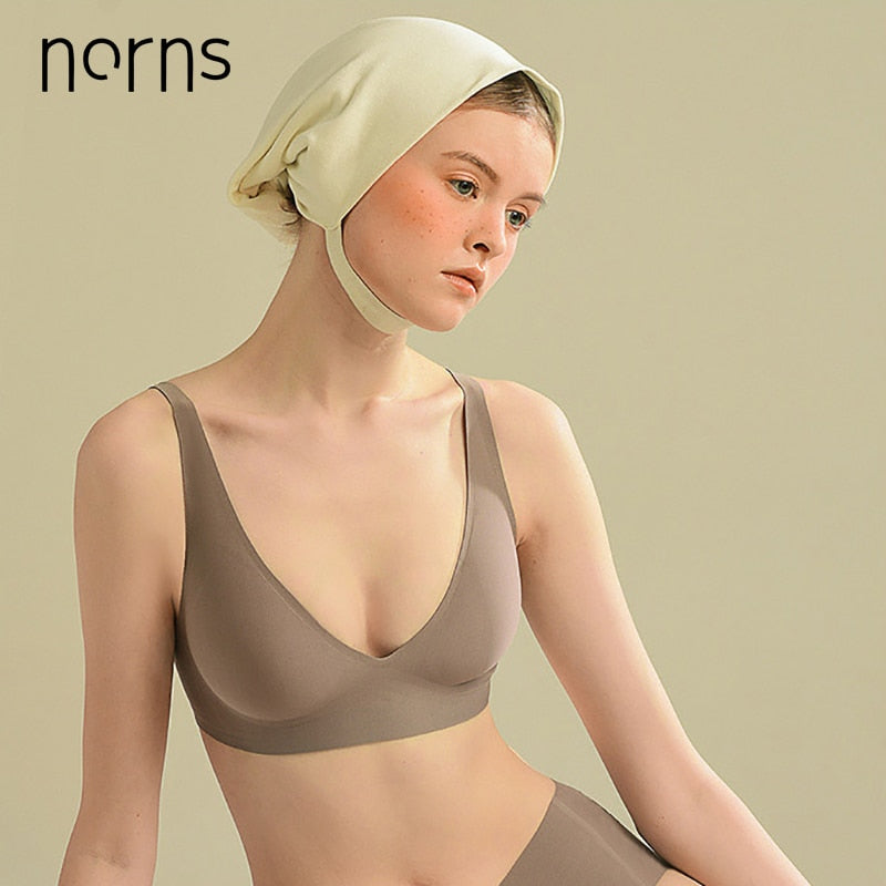 Seamless Bra Wire Free Bra Sexy Triangle Brassiere Soft Women's Push Up Underwear Feminina Small Breast Adjusts Female A B C Cup