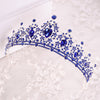 2019 New Fashion Baroque Luxury Crystal AB Bridal Crown Tiaras Light Gold Diadem Tiaras for Women Bride Wedding Hair Accessories