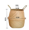 Seaweed Wicker Basket Rattan Hanging Flowerpot Flowerpot Dirty Clothes Dirty Clothes Basket Storage Basket   WF1015