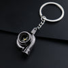 Creative gift car metal keychain turbo gear hub pendant brake disc shock absorber Pendant