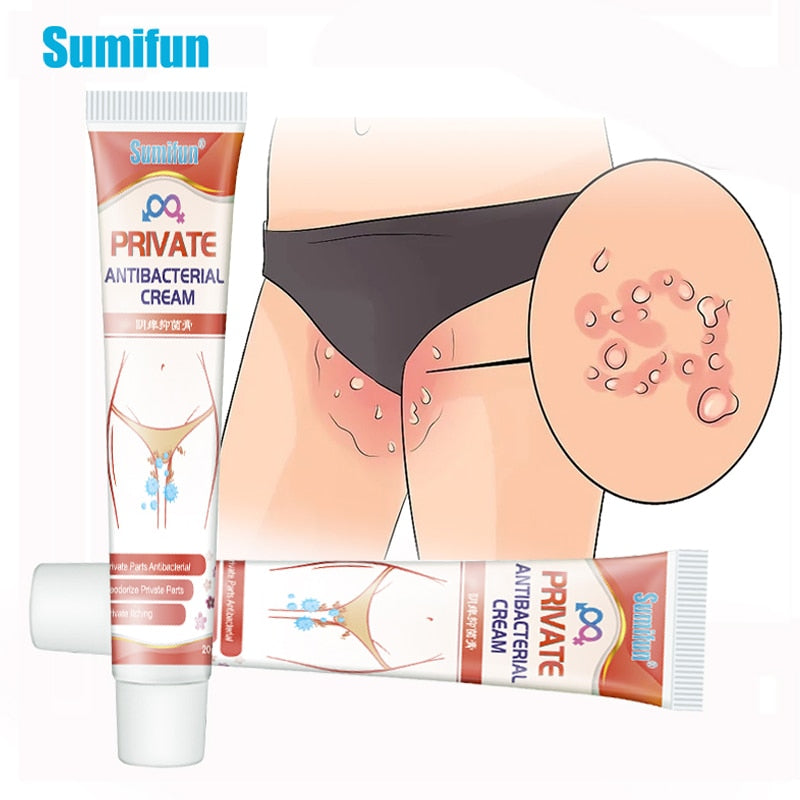 Remove Odor Antibacterial Cream Pussy Underarm Armpit Intimate Deodorant Pruritus Dermatitis Herbal Ointment Anti-itch Oil Skin